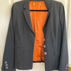 Pinstripe blazer